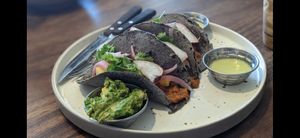 Jackfruit tacos at The Anchor in Sayulita