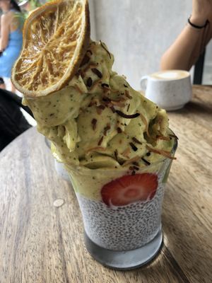 Chia pudding vegan  at The Anchor in Sayulita