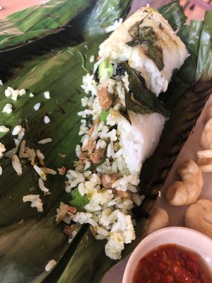 Nasi Bandar Petai at Green House Vegetarian in 