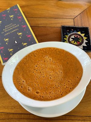 Gazpacho soup (raw vegan)  at Lemonade Club in Phuket