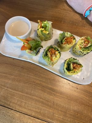 Spring roll   at Lemonade Club in Phuket