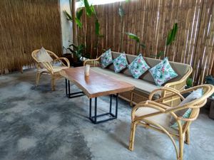 Lounge area at Lemonade Club in Phuket