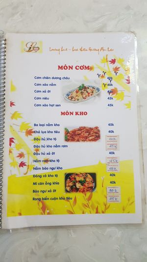 Menu 3/6 at Loving Hut - Hoa Thien Duong in Ho Chi Minh City