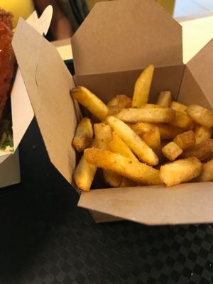 fries at Rudy's Dirty Vegan Diner in North West London
