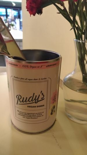 Very open veganism at Rudy's Dirty Vegan Diner in North West London
