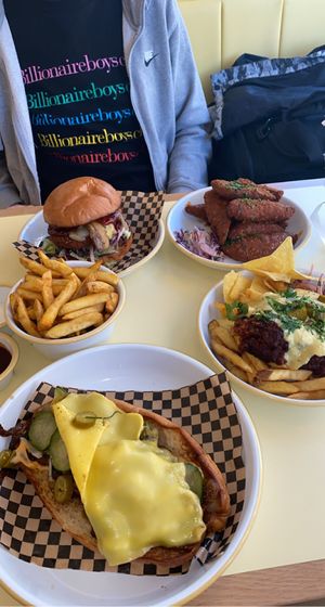   at Rudy's Dirty Vegan Diner in North West London