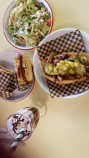  at Rudy's Dirty Vegan Diner in North West London