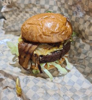   at Rudy's Dirty Vegan Diner in North West London