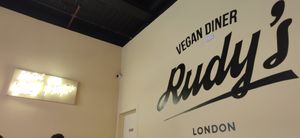  at Rudy's Dirty Vegan Diner in North West London
