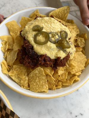   at Rudy's Dirty Vegan Diner in North West London