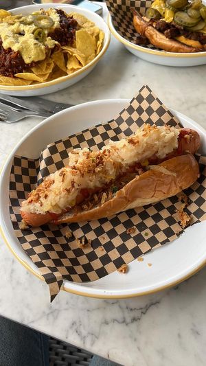   at Rudy's Dirty Vegan Diner in North West London