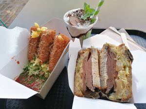  at Rudy's Dirty Vegan Diner in North West London