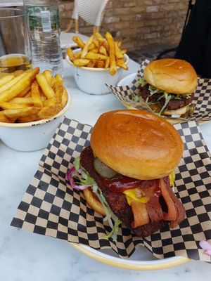  at Rudy's Dirty Vegan Diner in North West London