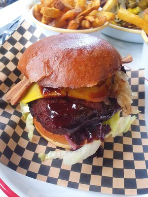  at Rudy's Dirty Vegan Diner in North West London