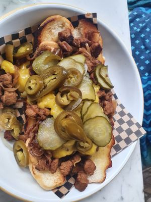  at Rudy's Dirty Vegan Diner in North West London