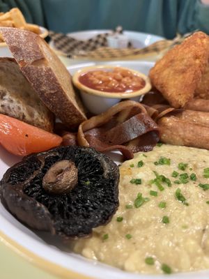   at Rudy's Dirty Vegan Diner in North West London