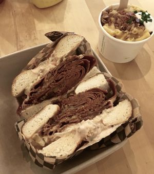 Reuben at Rudy's Dirty Vegan Diner in North West London