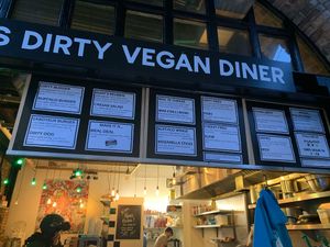 Prices at Rudy's Dirty Vegan Diner in North West London