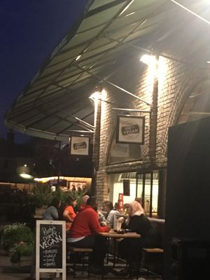 Good place to eat  at Rudy's Dirty Vegan Diner in North West London