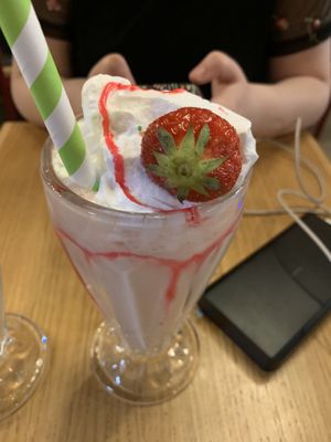 Shake at Rudy's Dirty Vegan Diner in North West London