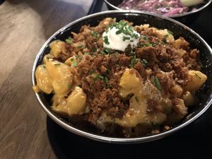 Mac n 🧀  at Rudy's Dirty Vegan Diner in North West London