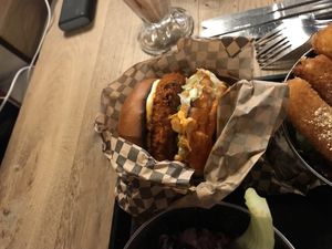 🍔 at Rudy's Dirty Vegan Diner in North West London