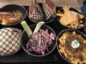 Food at Rudy's Dirty Vegan Diner in North West London