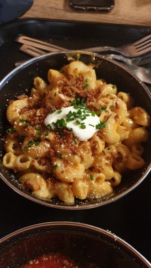 Mac 'n' Cheeze at Rudy's Dirty Vegan Diner in North West London