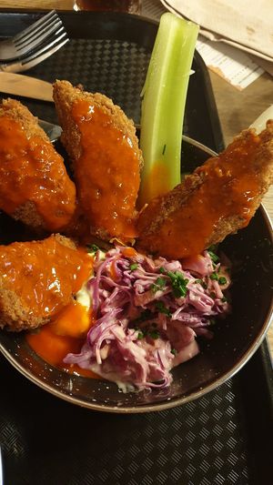 Buffalo Wingz at Rudy's Dirty Vegan Diner in North West London