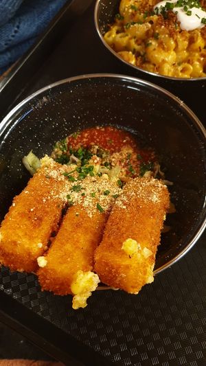 Mozzarella Sticks at Rudy's Dirty Vegan Diner in North West London