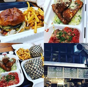 The food is delicious 😍🌿 at Rudy's Dirty Vegan Diner in North West London