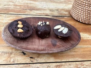 Handmade chocolates  at Pituq Cafe in 