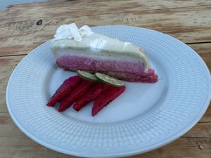 Taro “cheeze” sticks   at Pituq Cafe in 