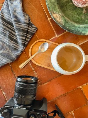 Flat white with oat milk  at Pituq Cafe in 