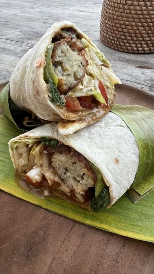 Pat wrap (very flavorful)  at Pituq Cafe in 