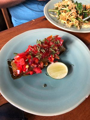 Pepes Tahu  at Pituq Cafe in 