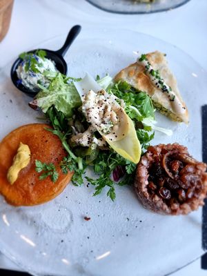 Plat du jour - always vegan at Organic Vision in Oostende