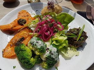 plat du jour at Organic Vision in Oostende