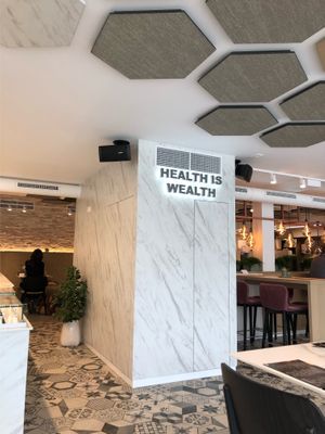 Interior- health is wealth! at Organic Vision in Oostende