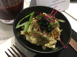 Side dish at Organic Vision in Oostende