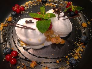 Lactose free ice cream at Organic Vision in Oostende