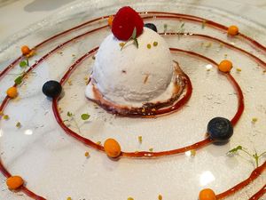 Lactose free ice cream at Organic Vision in Oostende