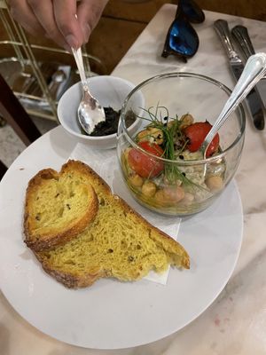 Appetizer  at Remedio Santo Campo Alegre in Porto