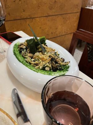 “Cod” dish  at Remedio Santo Campo Alegre in Porto