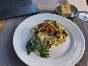 Cod-inspired recipe at Remedio Santo Campo Alegre in Porto