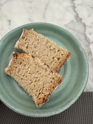 Bread complimentary   at Remedio Santo Campo Alegre in Porto