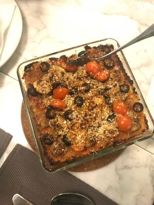 Lasanha (vegan) at Remedio Santo Campo Alegre in Porto