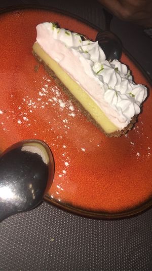 Vegan key lime pie  at Remedio Santo Campo Alegre in Porto