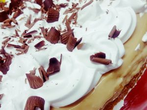 Banoffee pie at Remedio Santo Campo Alegre in Porto