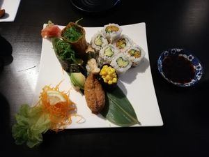 Sushi & Nigiri Combo at Komatsu Japanese Cuisine in South Hobart